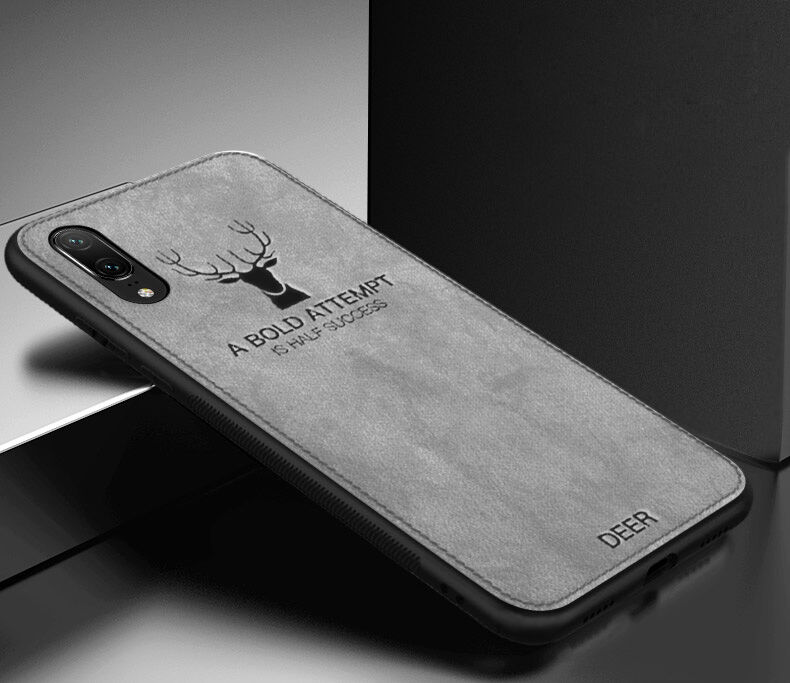 Védő tok textil felülettel iPhone XS / iPhone X - fekete