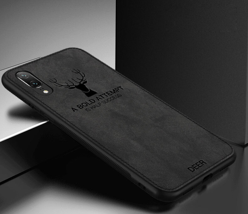 Védő tok textil felülettel iPhone XS / iPhone X - fekete Védő tok textil felülettel iPhone XS / iPhone X - fekete