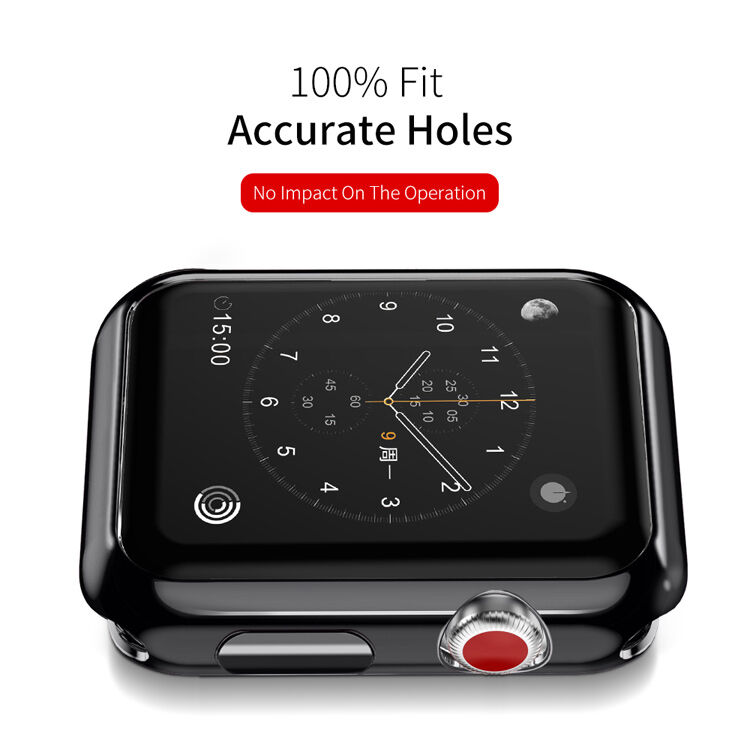 Dux Ducis puha műanyag védőtok Apple Watch 42mm - ezüst