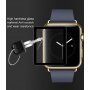 IMAK Pro+ extra ellenálló edzett 2.5D üveg (Tempered Glass) Apple Watch - 38mm - fekete