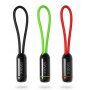 X-LEVEL elegáns USB / lightning kábel Apple iPhone / iPad / iPod - 8cm - piros