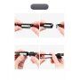 X-LEVEL elegáns USB / lightning kábel Apple iPhone / iPad / iPod - 8cm - piros