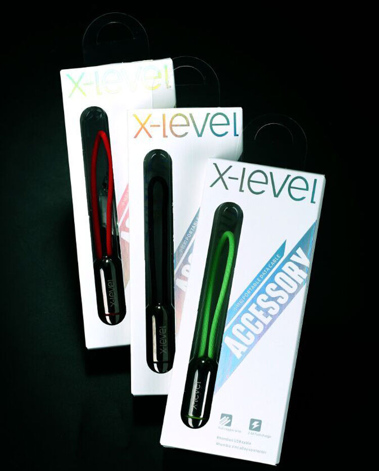 X-LEVEL elegáns USB / lightning kábel Apple iPhone / iPad / iPod - 8cm - piros X-LEVEL elegáns USB / lightning kábel Apple iPhone / iPad / iPod - 8cm - piros