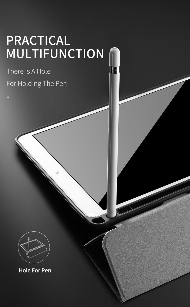 DUX DUCIS Domo borító hellyel Apple Pencil és alvás funkció - iPad 9,7