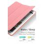 DUX DUCIS Domo borító hellyel Apple Pencil és alvás funkció - iPad 9,7" (2017/2018) - fekete