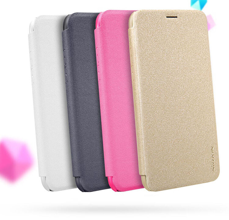 NILLKIN védő flip cover tok Apple iPhone XS / iPhone X - fekete