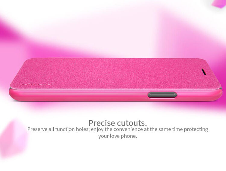 NILLKIN védő flip cover tok Apple iPhone XS / iPhone X - fekete