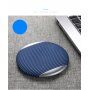 Vezeték nélküli QI töltő csúszásgátló felülettel Apple iPhone - kék / ezüst