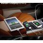 REMAX autótöltő három porttal Apple iPhone / iPad / iPod - fehér