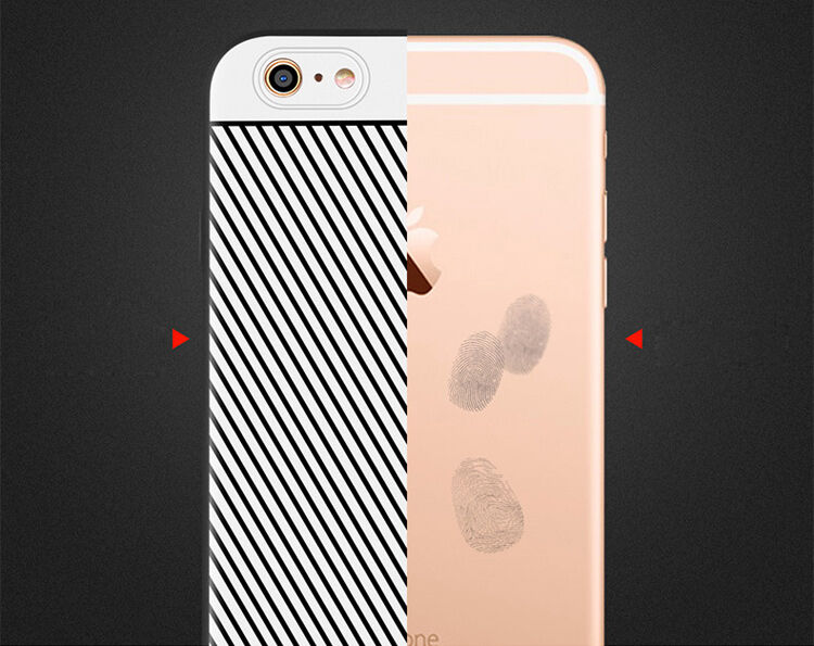 WAKING DRAGON elegáns tok puha műanyagból Apple iPhone 6 / 6S - piros