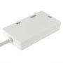 Csökkentés / adapter 3in1 Mini DisplayPort (Thunderbolt) HDMI / VGA / DVI mert MacBook - fehér