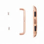Tartalék fémcsat szíj - Apple Watch Ultra 49mm / 46mm / 45mm / 44mm / 42mm - 2 db - rózsaszín-arany