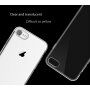 USAMS vékony tok kupakkal lightning konnektor - Apple iPhone SE (2020/2022) / 8 / 7 - átlátszó