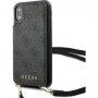 Guess 4G borító vállpánttal iPhone X / XS - szürke