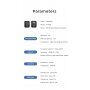 Vezeték nélküli fülhallgató vezeték nélküli töltéssel - Apple készülék - fekete