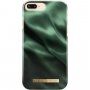 iDeal of Sweden tok szatén mintával - iPhone 6S Plus / 7 Plus / 8 Plus - smaragd zöld