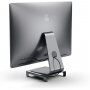Satechi többportos alumínium számítógépes állvány iMac - kozmikus szürke