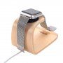 SAMDI fa dokkoló állomás - Apple Watch / iPhone - világos fa