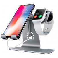 Bestand 2 az egyben dokkoló állomás iPhone / iPad / Apple Watch - szürke
