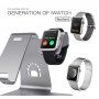 Bestand 2 az egyben dokkoló állomás iPhone / iPad / Apple Watch - szürke