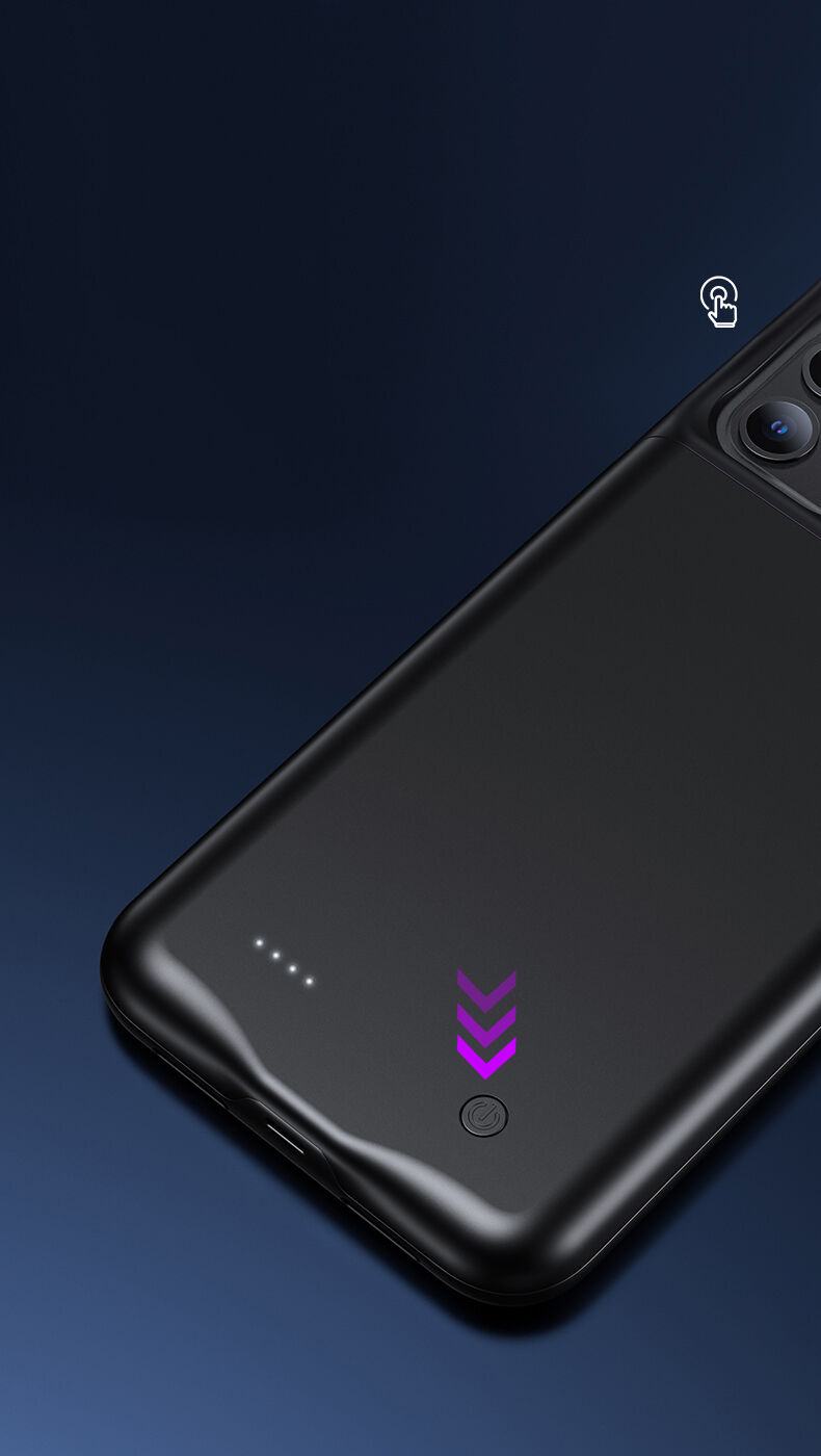 Usams tok 4500mAh akkumulátorral - iPhone 11 - fekete