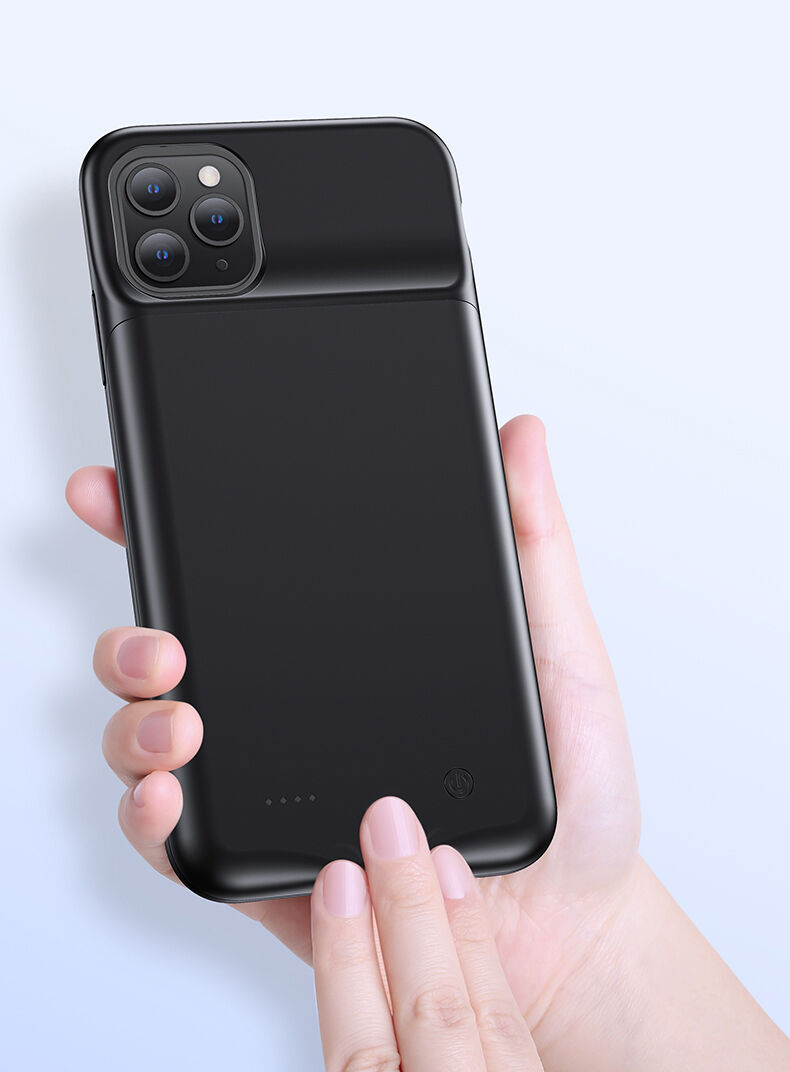 Usams tok 4500mAh akkumulátorral - iPhone 11 - fekete