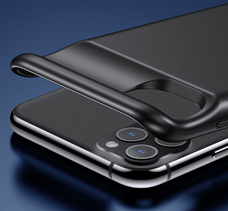 Usams tok 4500mAh akkumulátorral - iPhone 11 - fekete