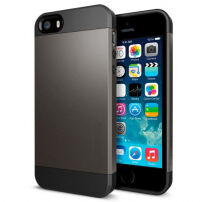 Strapabító tok iPhone 5 / 5S / SE (2016) készülékre - szürke