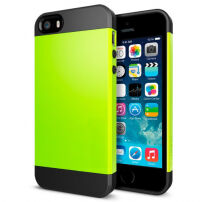 Strapabító tok iPhone 5 / 5S / SE (2016) készülékre - zöld