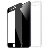HOCO Light tok és üveg iPhone 6 Plus / 6S Plus - fekete