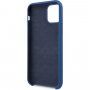 BMW szilikon tok - iPhone 11 Pro Max - tengerészkék