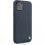 BMW Signature szilikon tok - iPhone 11 Pro Max - tengerészkék