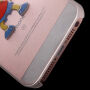 Átlátszó fedél iPhone 5 / 5S / SE (2016) készülékre - megrémült Bart Simpson