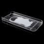 Átlátszó fedél iPhone 5 / 5S / SE (2016) készülékre - Homer Simpson - No Brain No Pain