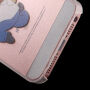 Átlátszó fedél iPhone 5 / 5S / SE (2016) készülékre - tébolyult Homer Simpson