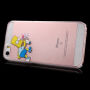 Átlátszó fedél iPhone 5 / 5S / SE (2016) készülékre - Bart Simpson a festékszórós