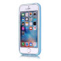 Fényes zselés fedél csillámokkal iPhone 5 / 5S / SE (2016) készülékre - kék