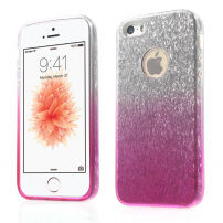 3az1-ben csillámos fedél iPhone 5 / 5S / SE (2016) készülékre - rózsaszín