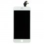 Refurbished Original LCD kijelző pótalkatrész érintőkijelzővel és kerettel Apple iPhone 6 Plus - fehér