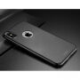 MOFI ultravékony védő fedél fényképezőgép lencsevédővel iPhone XS / iPhone X készülékhez - fekete