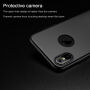 MOFI ultravékony védő fedél fényképezőgép lencsevédővel iPhone XS / iPhone X készülékhez - fekete