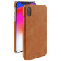 MOFI védő fedél iPhone XS / iPhone X készülékhez - barna