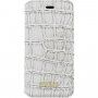 Guess Shiny Croco Book flip cover borító - iPhone 6 / 6S - bézs