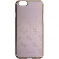 Guess 4G Metallic Hard tok - iPhone 6 / 6S - rózsaszín