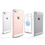USAMS műanyag fedél gyémánt alakban porellenzővel iPhone SE (2016) / 5S / 5 / 5C készülékekhez