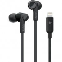 Belkin Rockstar fülhallgató lightning konektorral Apple eszközökhöz - fekete