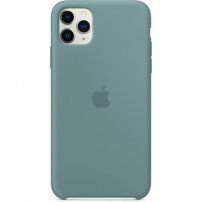 Apple szilikon tok - iPhone 11 Pro Max - kaktusz zöld