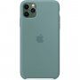 Apple szilikon tok - iPhone 11 Pro Max - kaktusz zöld