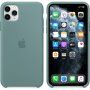 Apple szilikon tok - iPhone 11 Pro Max - kaktusz zöld