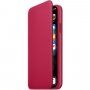 Eredeti Apple Folio bőr borító -- iPhone 11 Pro Max - málnaszínű